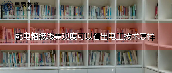 配电箱接线美观度可以看出电工技术怎样