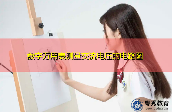 数字万用表测量交流电压的电路图 数字万用表测量交流电压的电路图