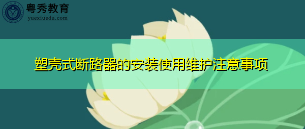 塑壳式断路器的安装使用维护注意事项 塑壳式断路器的安装使用维护注意事项