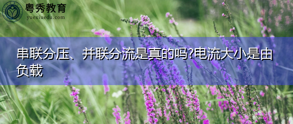 串联分压、并联分流是真的吗?电流大小是由负载 串联分压、并联分流是真的吗?电流大小是由负载