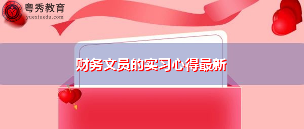 财务文员的实习心得最新 财务文员的实习心得最新