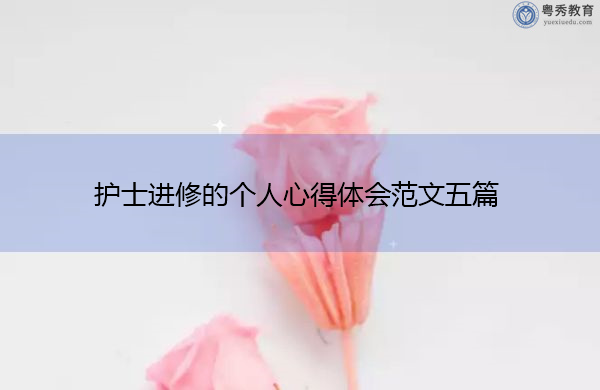 护士进修的个人心得体会范文五篇 护士进修的个人心得体会范文五篇