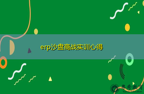 erp沙盘商战实训心得 erp沙盘商战实训心得