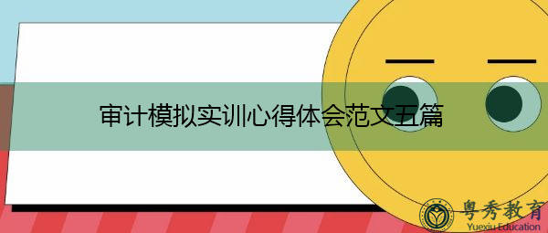 审计模拟实训心得体会范文五篇 审计模拟实训心得体会范文五篇