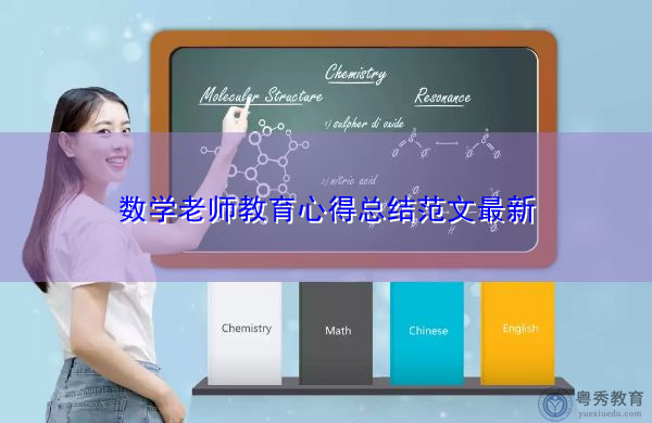 数学老师教育心得总结范文最新