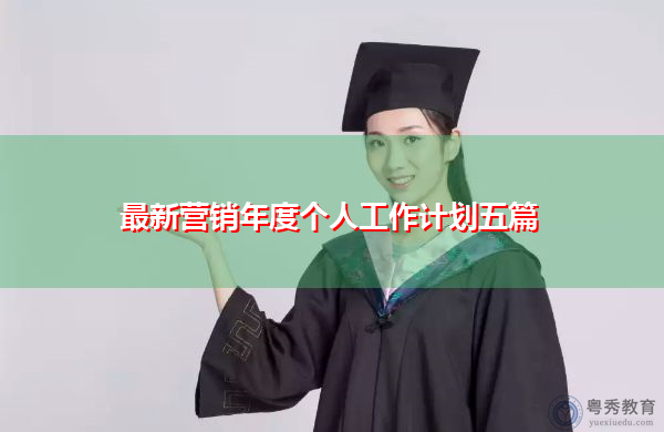 最新营销年度个人工作计划五篇