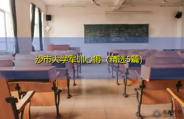 沙市大学军训心得(精选5篇) 沙市大学军训心得(精选5篇)