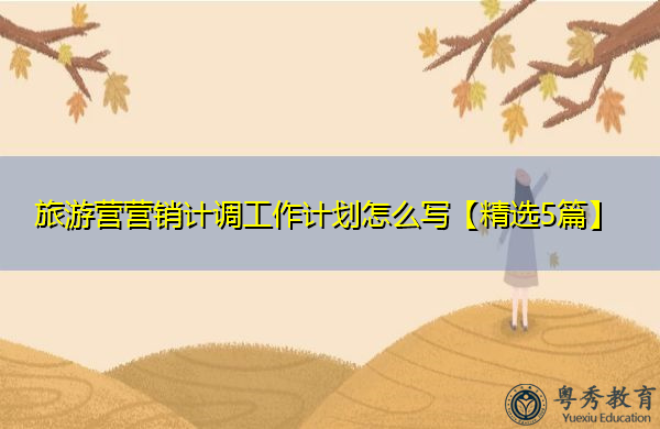 旅游营营销计调工作计划怎么写【精选5篇】