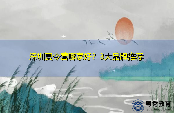 深圳夏令营哪家好?3大品牌推荐 深圳夏令营哪家好?3大品牌推荐