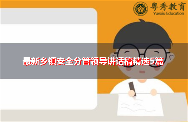 最新乡镇安全分管领导讲话稿精选5篇