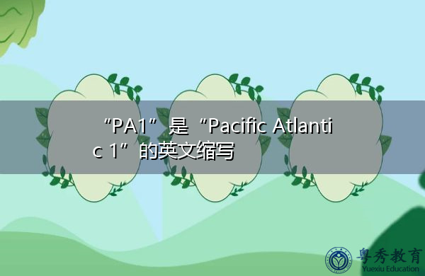“PA1”是“Pacific Atlantic 1”的英文缩写，意思是“Pacific Atlantic 1”
