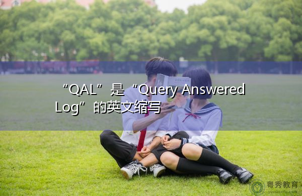 “QAL”是“Query Answered Log”的英文缩写，意思是“查询已应答日志”