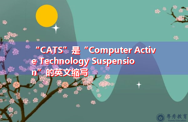 “CATS”是“Computer Active Technology Suspension”的英文缩写，意思是“计算机主动技术悬挂”
