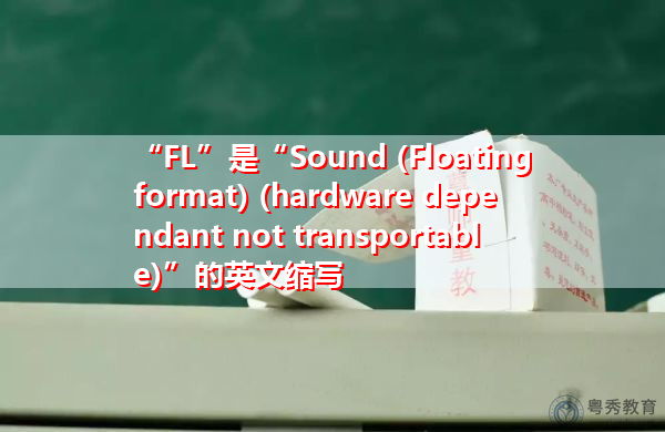 “FL”是“Sound (Floating format) (hardware dependant not transportable)”的英文缩写，意思是“声音（浮动格式）（取决于硬件，不可传送）”