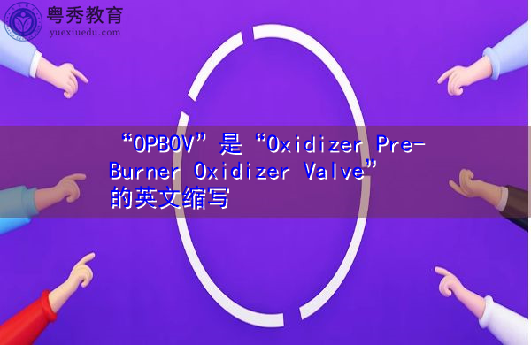 “OPBOV”是“Oxidizer Pre-Burner Oxidizer Valve”的英文缩写,意思是“氧化剂预燃烧器氧化剂阀” “OPBOV”是“Oxidizer Pre-Burner Oxidizer Valve”的英文缩写,意思是“氧化剂预燃烧器氧化剂阀”