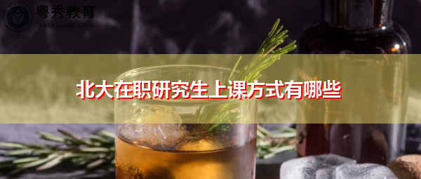 北大在职研究生上课方式有哪些 北大在职研究生上课方式有哪些