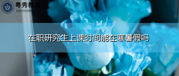 在职研究生上课时间能在寒暑假吗 在职研究生上课时间能在寒暑假吗