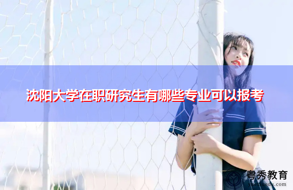 沈阳大学在职研究生有哪些专业可以报考