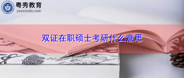 双证在职硕士考研什么意思 双证在职硕士考研什么意思