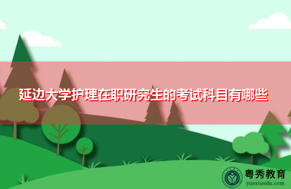 延边大学护理在职研究生的考试科目有哪些 延边大学护理在职研究生的考试科目有哪些
