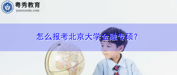 怎么报考北京大学金融专硕？