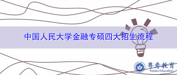 中国人民大学金融专硕四大招生流程 中国人民大学金融专硕四大招生流程