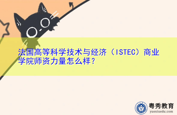 法国高等科学技术与经济(ISTEC)商业学院师资力量怎么样? 法国高等科学技术与经济(ISTEC)商业学院师资力量怎么样?