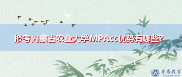 报考内蒙古农业大学MPAcc优势有哪些？