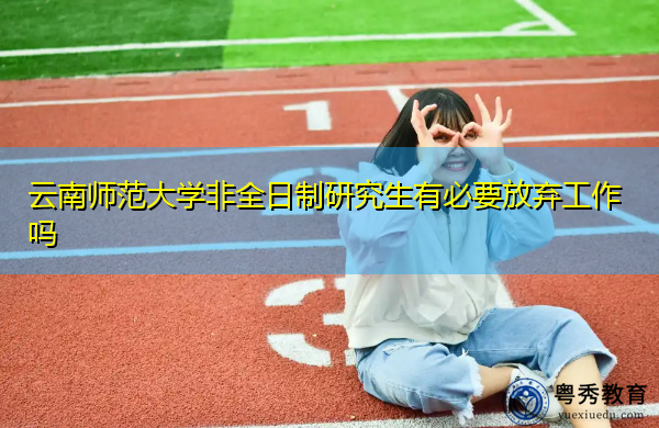 云南师范大学非全日制研究生有必要放弃工作吗