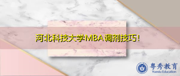 河北科技大学MBA调剂技巧! 河北科技大学MBA调剂技巧!